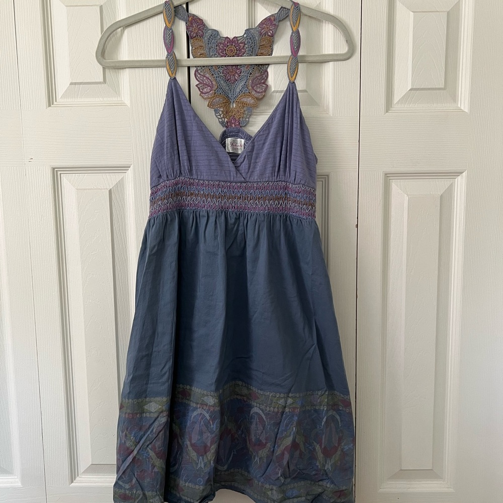 Yahada smocked dress